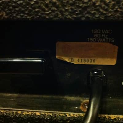 Vintage PEAVEY Basic 50 Bass Amplifier Amp 12" 50W NICE image 11