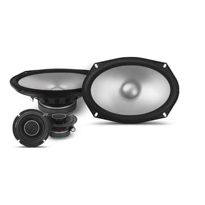 Alpine KTA-450 + S2-S69C 4-Channel Amplifier 6x9" Component Speaker + Accessory Bundle image 4
