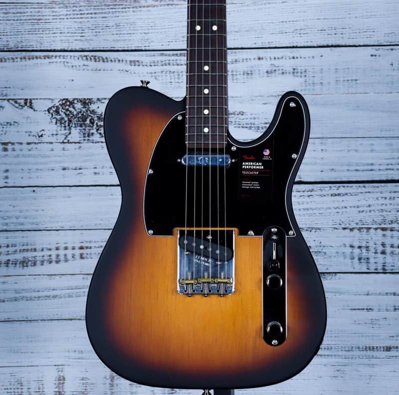 Fender Limited Edition American Performer Timber Telecaster | 2-Color Sunburst image 1