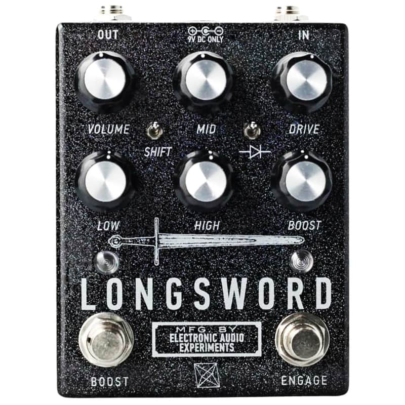 Electronic Audio Experiments Longsword Overdrive Pedal image 1