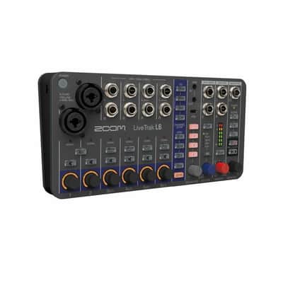 Zoom L-6 LiveTrak 10-Track Digital Mixer & Recorder image 2