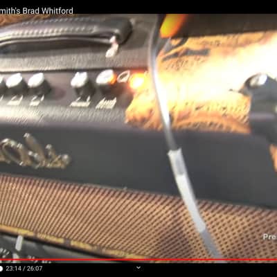 PRS Brad Whitford's Aerosmith Global Warming Tour, HX/DA 100 Watt Amp Authenticated (#171) 2010s Paisley image 4