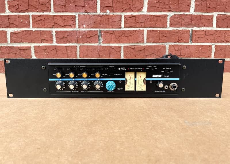 Shure FP42 4 Channel Broadcast Stereo Microphone Mixer image 1