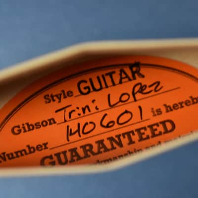 2025 Gibson Custom '64 Trini Lopez Standard VOS Pelham Blue w/OHSC image 22
