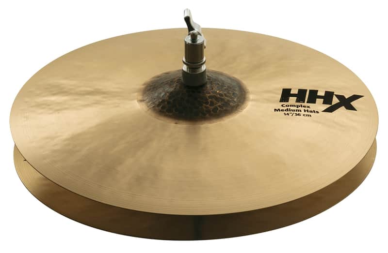 Sabian 14" HHX Complex Medium Hats image 1
