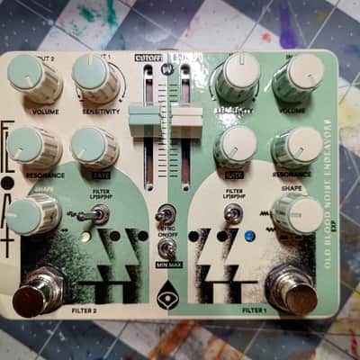Old Blood Noise Endeavors Float Dual Moving Filter 2022 - Present - Cream / Mint Graphic image 1