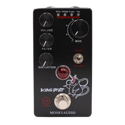 Fuzz Distortion Guitar Effect Pedal 4 Mode Switch image 1