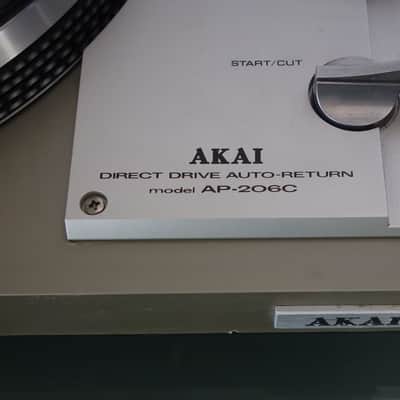 Turntable AKAI model AP-206C Direct Drive Auto-Return - HIGH-END - serviced image 5