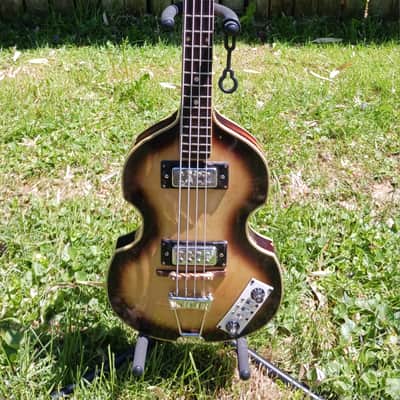 ~Vintage 1967 Kingston Greco Japan Beatle Violin Bass Guitar~ image 1
