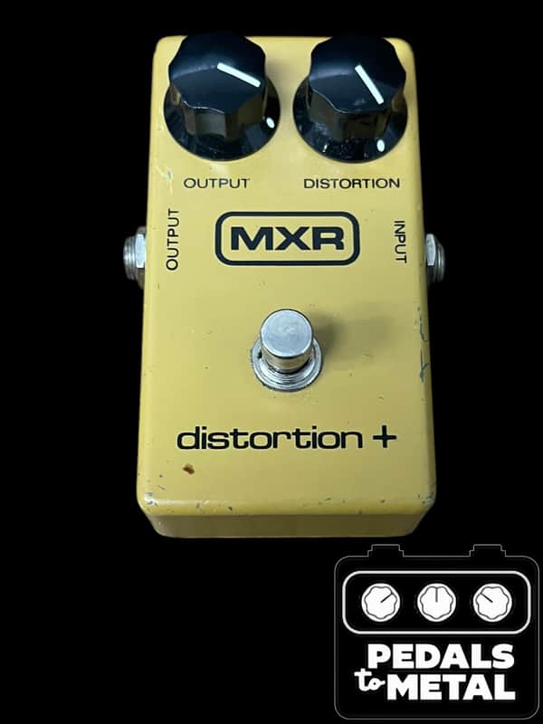 MXR MX-104 Block Distortion + 1975 - 1984 - Yellow X8024 image 1