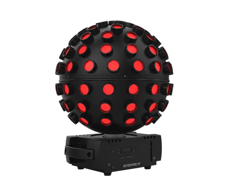 CHAUVET DJ Rotosphere HP Dual Quad-Color Rotating Disco Ball Effect Light image 1