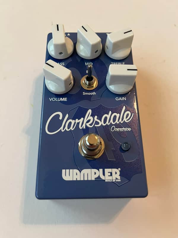 Wampler Clarksdale Overdrive V2 2010s - Blue/Dark Blue image 1