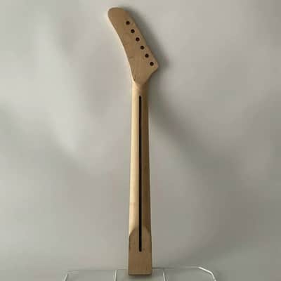 Unfinished Banana Headstock Guitar Maple Neck, 22 Frets Fingerboard image 4