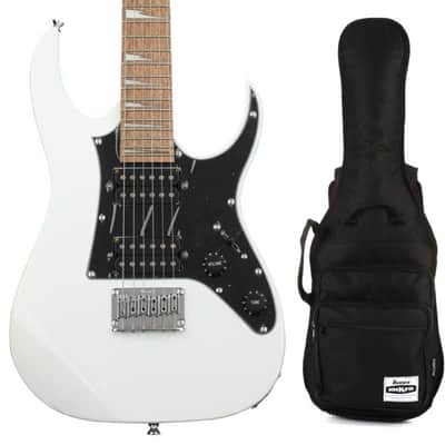 Ibanez miKro GRGM21 Electric Guitar and Gig Bag - White image 2