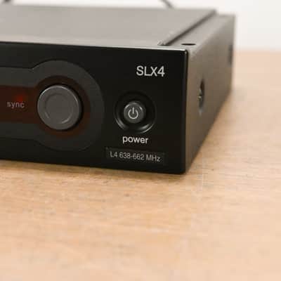 Shure SLX4 Wireless Receiver - L4 Band: 638-662 MHz (NO POWER SUPPLY) CG013EB image 4