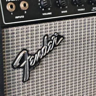 Fender Musical Instruments “Harvard” 1981 Black Tolex Combo Amp Rivera Designed Tone Machine Relic RARE image 7