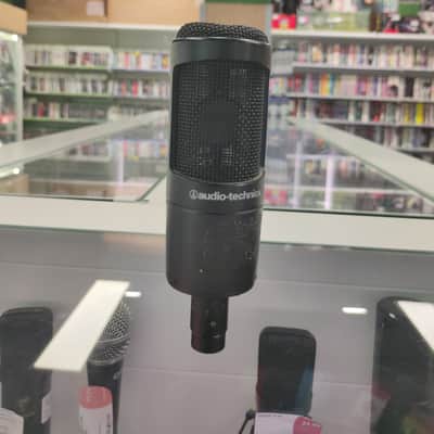 Audio-Technica AT2035 Large Diaphragm Cardioid Condenser Microphone 2010s - Black image 1