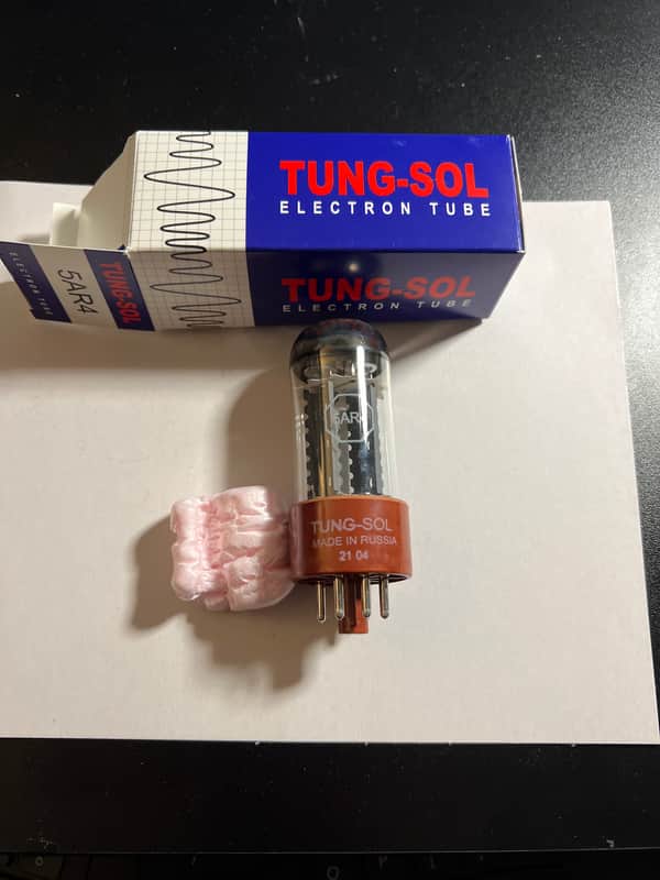 Tung-Sol 5AR4 rectifier tube image 1