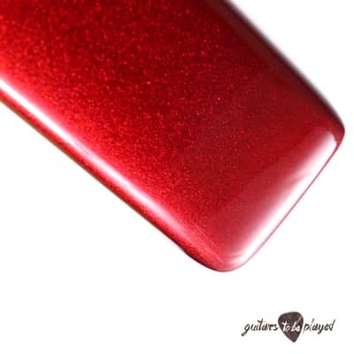 Kramer Nite V Plus Charlie Parra Signature Electric Guitar – Candy Apple Red image 13