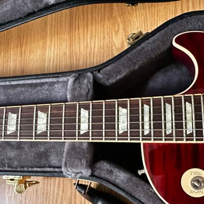 Gibson Custom Shop Alex Lifeson Rush 40th Anniversary Les Paul Axcess 2015 - Quilted Ruby Red image 7