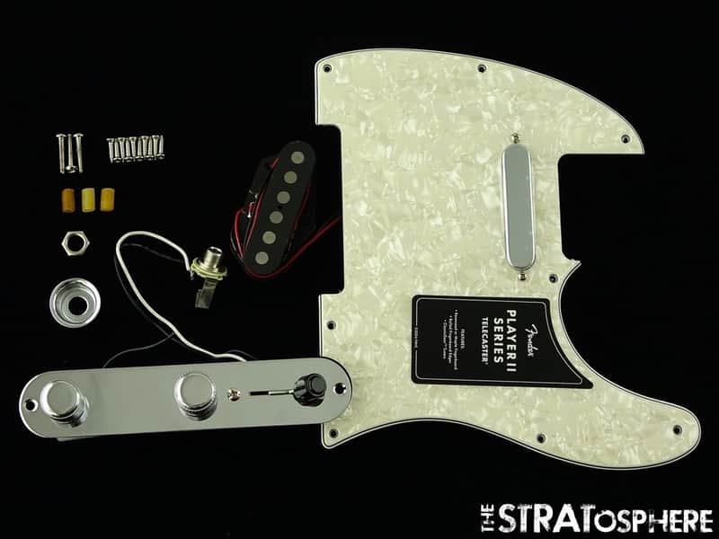 Fender Ltd. 75th Anniversary Player II Tele LOADED PICKGUARD Thunderbolt image 1