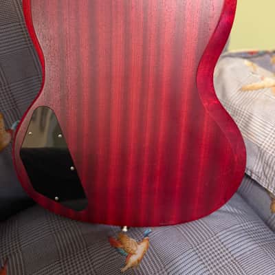 Epiphone SG G400 Standard Electric Guitar Worn Cherry image 6