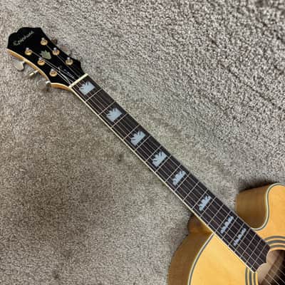 Epiphone EJ200CE Natural w/ OHSC MIK 1998 image 4