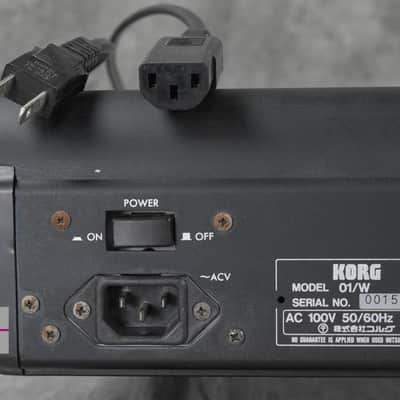 KORG 01/W Music Workstation synthesizer in Good condition. image 15