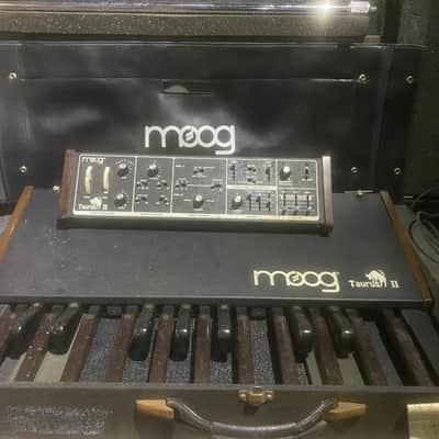Moog Taurus II Bass Pedals owned and used by Rick Wakeman of YES 1980 Black image 1