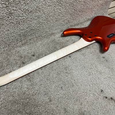 Ibanez GSR205-ROM Gio 5 String Bass Roadster Orange Metallic image 9