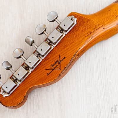 2023 Fender Custom Shop ‘52 Telecaster Roasted Heavy Relic Surf Green w/ Streamlined U Neck image 5