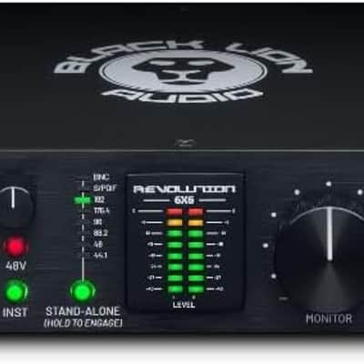 Mint Black Lion Audio Revolution 6x6 USB C Audio Interface imagen 2