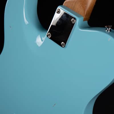2024 - Suhr Eddie's Guitars Exclusive Roasted Classic T Antique - Daphne Blue #78332 image 11