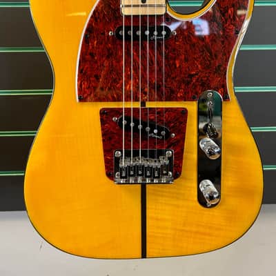 Harley Benton TE-80 NT Deluxe Series Natural Electric Guitar image 3