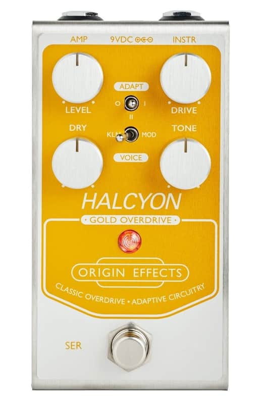 Origin Effects Halcyon Gold Overdrive "Free Shipping in the USA" image 1