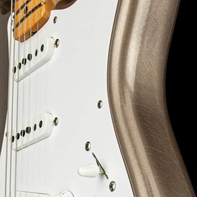 Fender Custom Shop Masterbuilt David Brown 50s Stratocaster Deluxe Closet Classic - Shoreline Gold #35850 image 11