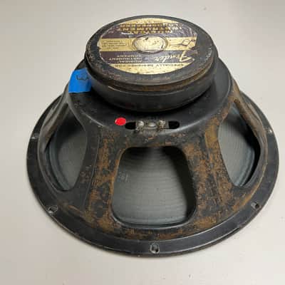 1967 Fender Jensen C12NA 12" Speaker Fender Label Recone 8 Ohms image 6