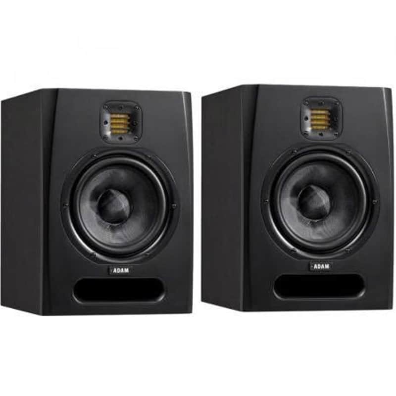 ADAM Audio F7 Active Nearfield Monitors (Pair) 2010s - Black image 1