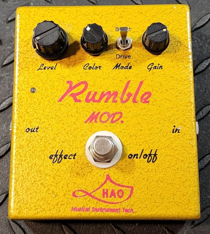HAO Rumble Mod Ultimate Overdrive Dumble Style Variant | Reverb