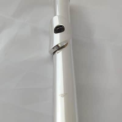 Immagine Recent Sankyo Etude PA flute ST-2 cut solid silver head closed hole - 11