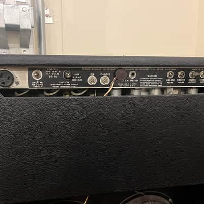 Fender Super Six Reverb 2-Channel 100-Watt 6x10" Guitar Combo 1972 - 1976 - Silverface image 4