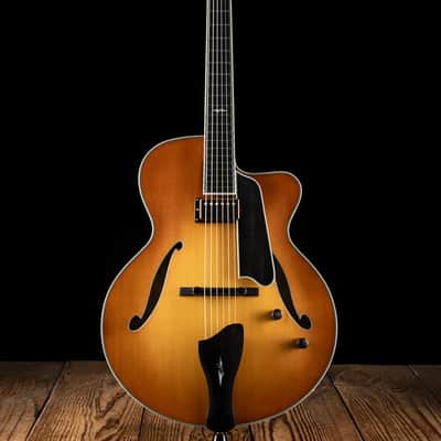 Eastman AR805CE Archtop - Goldburst - Free Shipping image 2