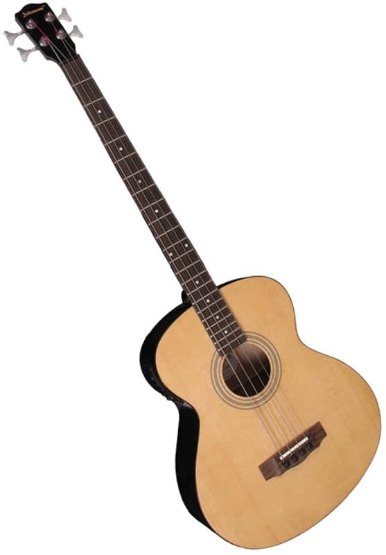 Johnson JG-622-E | Acoustic / Electric Bass Guitar. New with Full Warranty! image 1