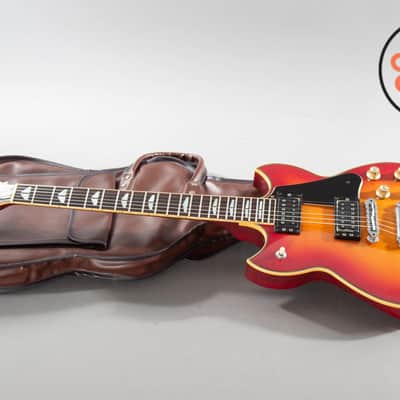 1980 Yamaha SG-700 Cherry Sunburst – Locking Tuners – Japan Vintage image 2