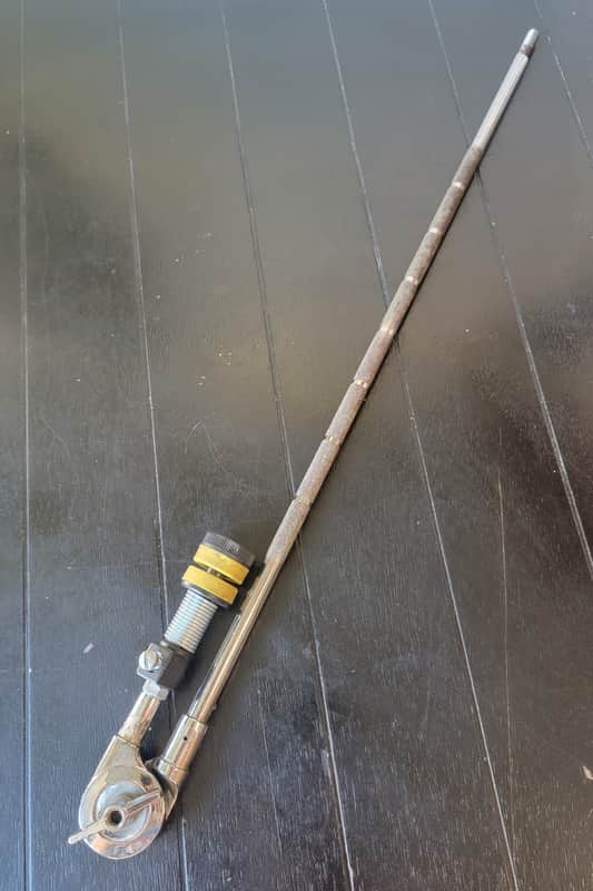 Vintage Tama Extra Long Boom Arm 1980s - Chrome image 1