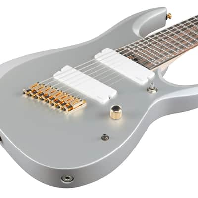 Ibanez RGD Axe Design Lab Multi-scale 8 String Electric Guitar - Classic Silver Matte (RGDMS8CSM) image 9