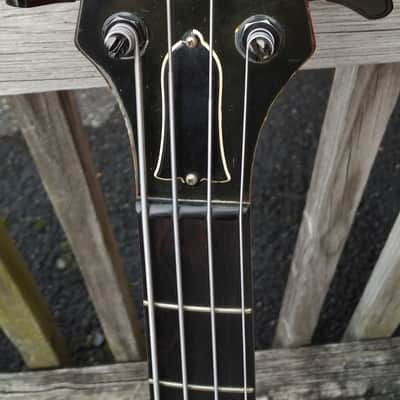 Vintage 1987 Gibson Bass IV Ferrari Red "ThunderBird In a Tuxedo" 100% Original Bass Guitar w OHSC image 6