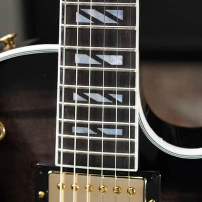 Gibson Les Paul Modern Supreme Electric Guitar - Transparent Ebony Burst with Hardshell Case image 11