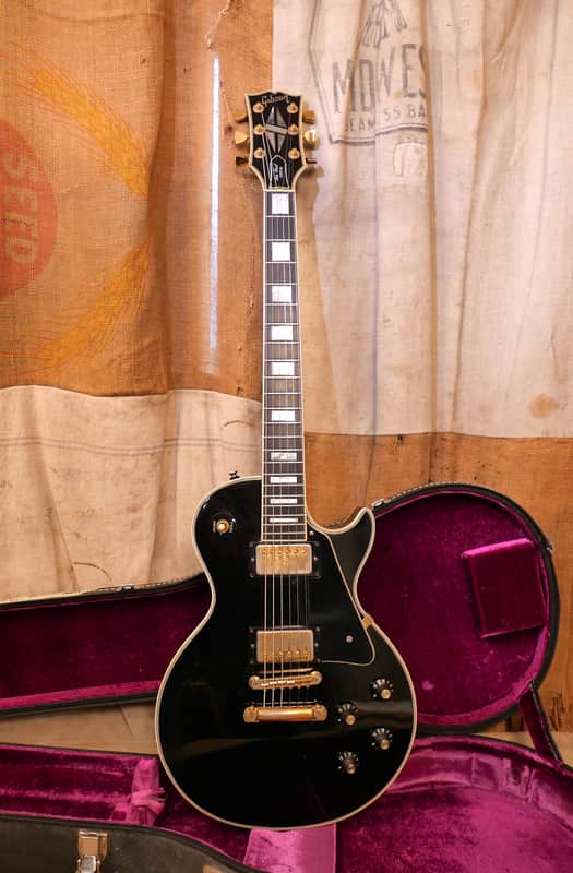 Gibson Les Paul Custom 1975 Black image 1