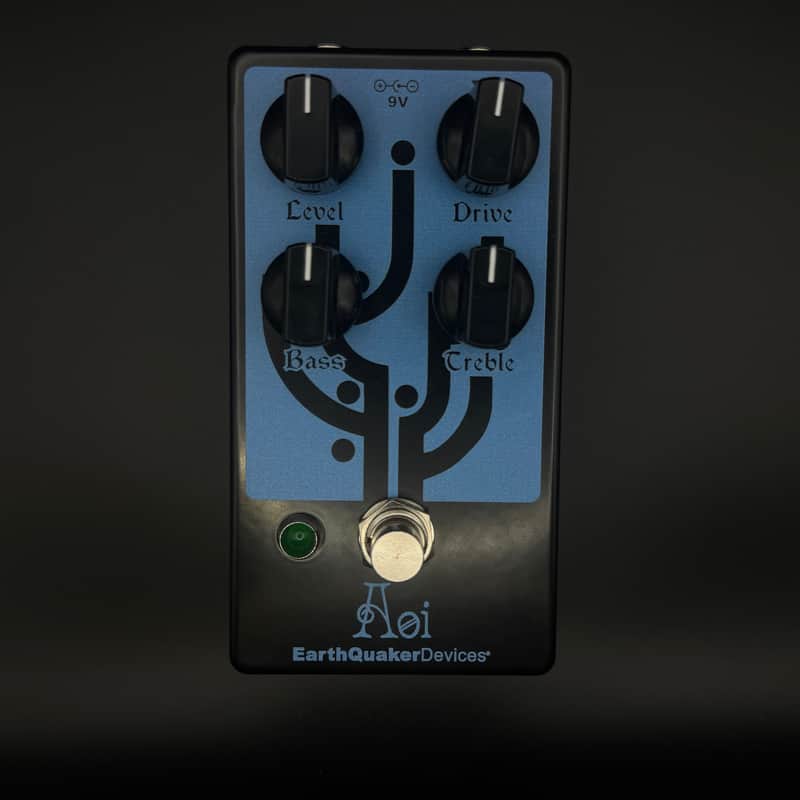 🇯🇵BRAND NEW! 🦑 EarthQuaker Devices Aoi 2025 - Black/Cobalt image 1